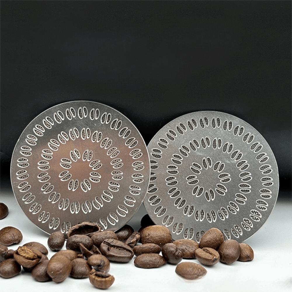 Stainless Steel Coffee Powder Sieve Fine Mesh Coffee Extraction Mesh Cafe
