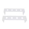 2Pcs Wine Bottle Stopper Display Acrylic Transparent 4 Slots Integrated Wine Stopper Holder for Countertop Bar Displays