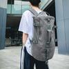 Men's Canvas Backpack Women Multifunctional Bucket Bag Tactical Rucksack Outdoor Sport Mountain Bag