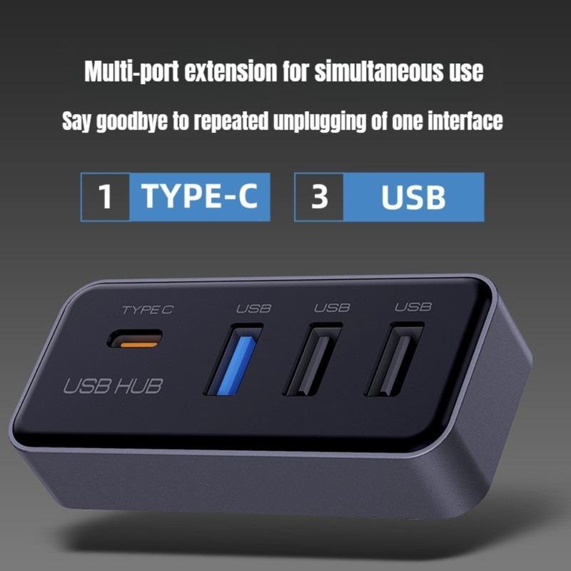 2026 New for Tesla Model Y New Model 3 Glove Box USB Hub Adapter Multi Port Data Sync Charging Docking Station Car Accessories