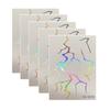 jijijing 5 Sheets Holographic Lightning Tattoos, Waterproof Flash Temporary Stickers, Full Color Body Art for Festival Party