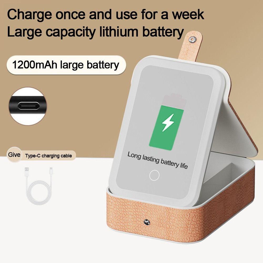 С зеркалом косметичка со светодиодной подсветкой набор для красоты для хранения простой косметический кейс аксессуары для туалетного столика