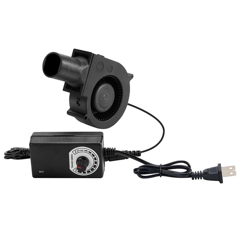 Вентилятор воздуходувка 12 В 9733 Центробежный вентилятор с регулятором скорости для вытяжки и охлаждения в 3D-принтере, грилях для барбекю