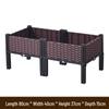 Rectangular Balcony Greenhouse Seedling Box for Indoor/Outdoor Vegetable Planting