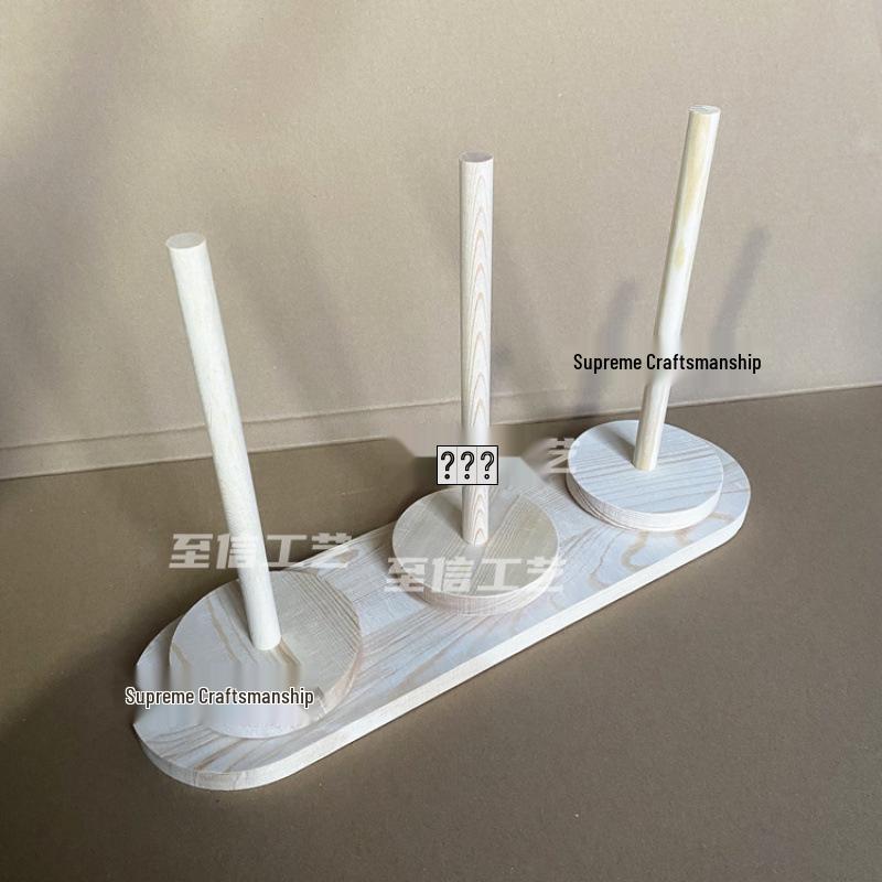 Портативная моталка для пряжи из массива дерева: Съемное ручное вязание и ткачество, вспомогательное веретено