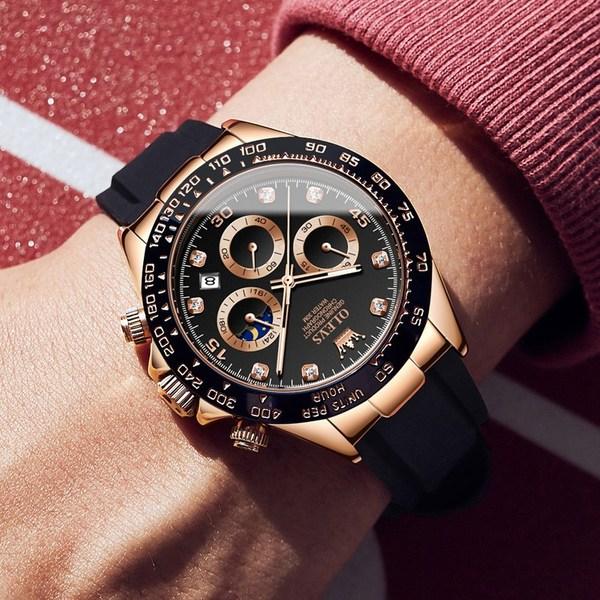 Мужские часы Cogot Hoa Watch Водонепроницаемые светящиеся брендовые часы, популярные корейские часы