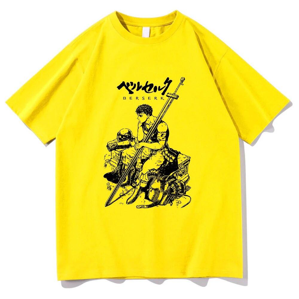 Горячая аниме-футболка унисекс/женская Harajuku эстетические футболки с героями мультфильмов унисекс Unisexga винтажная уличная одежда песочные хлопковые футболки с рисунком унисекс