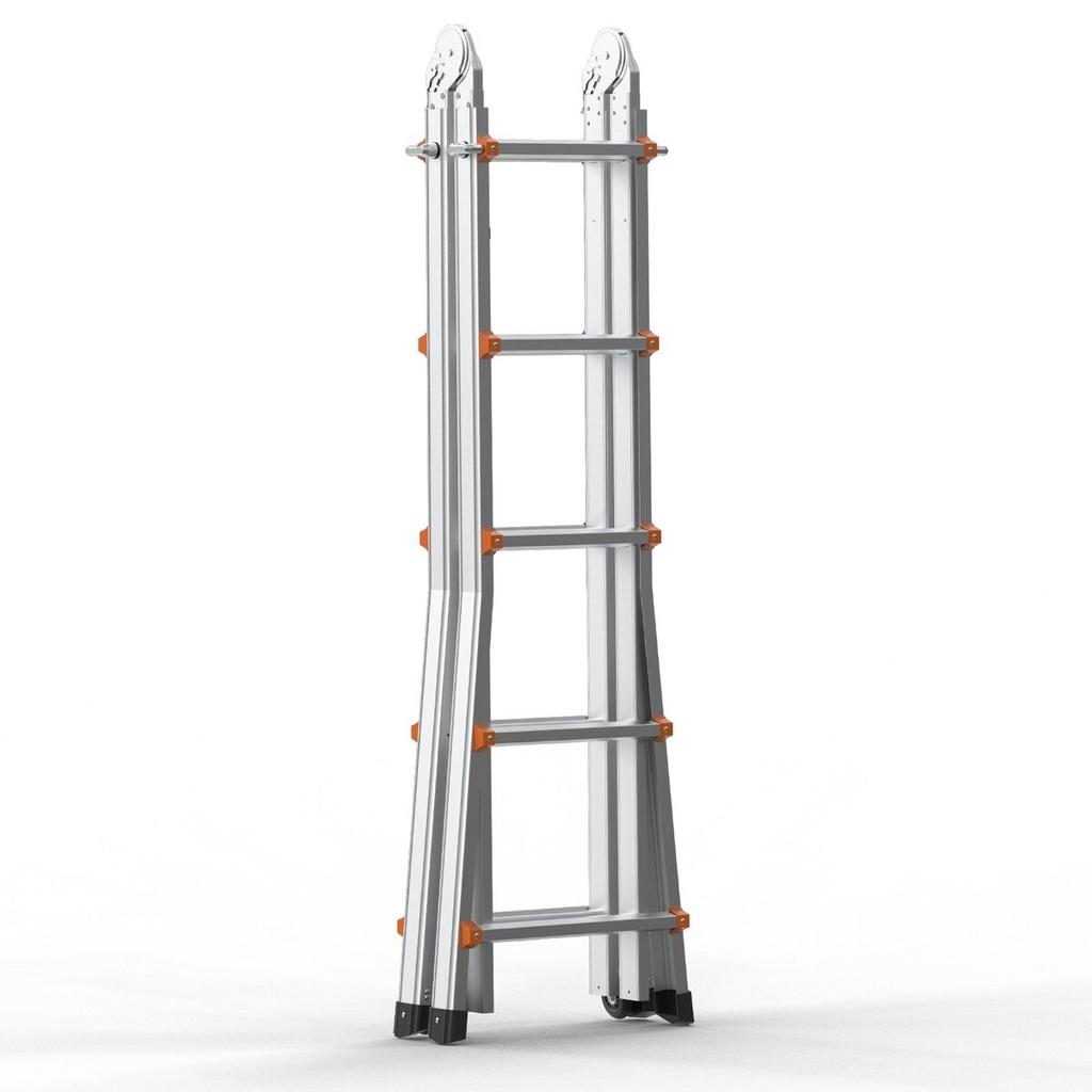 Telescoping Ladder A Frame 19 FT Extension Multi-Function for Homework