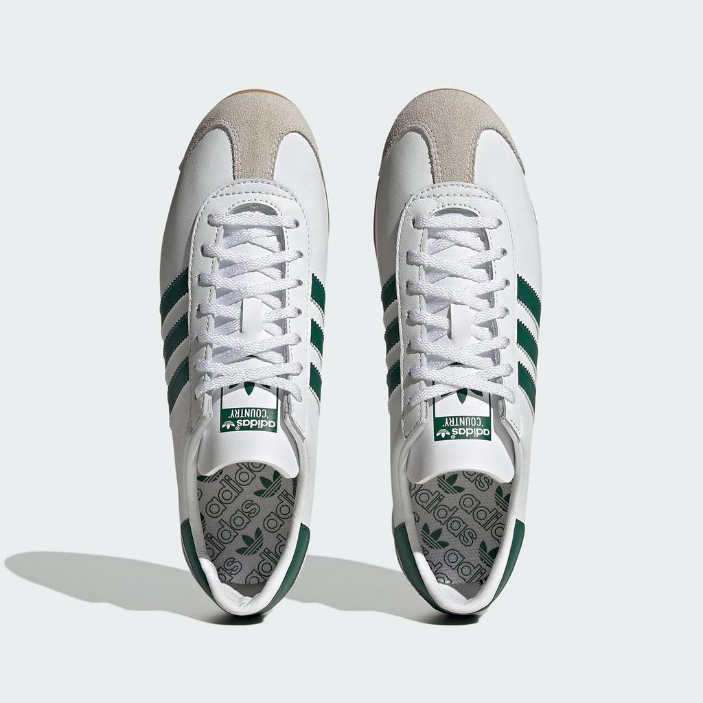 adidas Кроссовки Country OG Белые IF2856 Размер в Японии Белый/Колледжский зеленый/Обувь 24,0 см