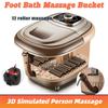 12 Rollers Foot Bath Massager Automatic Electric Heating Foot Spa Machine Household Detox Foot Bath Bucket
