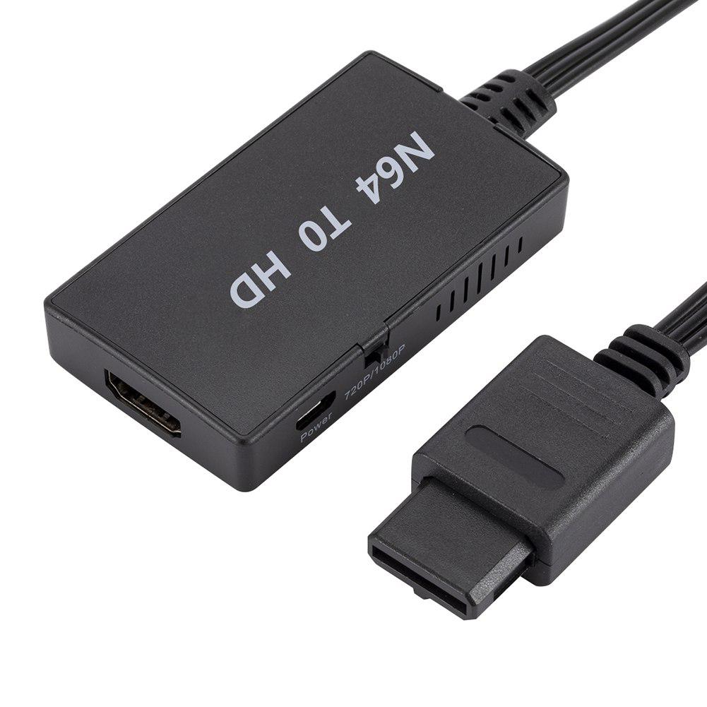 Конвертер N64 в HDMI, поддержка 16:9 и 4:3 Преобразователь, кабель HDMI для N64, Super SNES и NGC