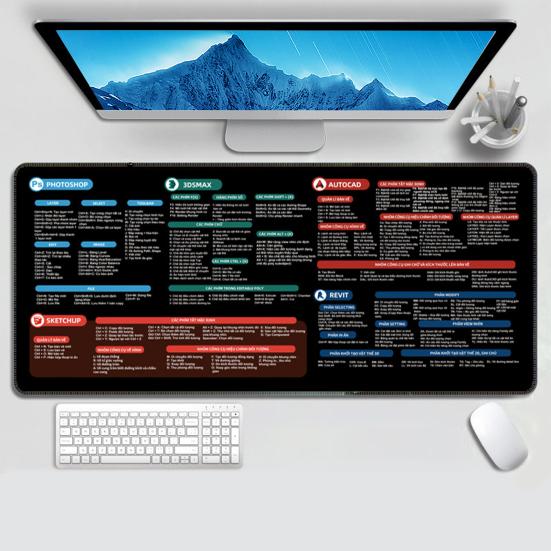 40x90 см большой компьютерный коврик для мыши портативный водонепроницаемый офисный Power Point Excel Word сочетания клавиш настольный коврик нескользящий настольный коврик для мыши аксессуары для ПК