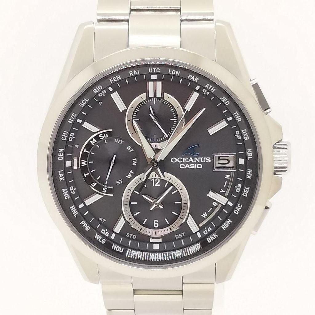 Used CASIO Oceanus OCW-T2600-1A2JF Men's Watch with Box and Papers