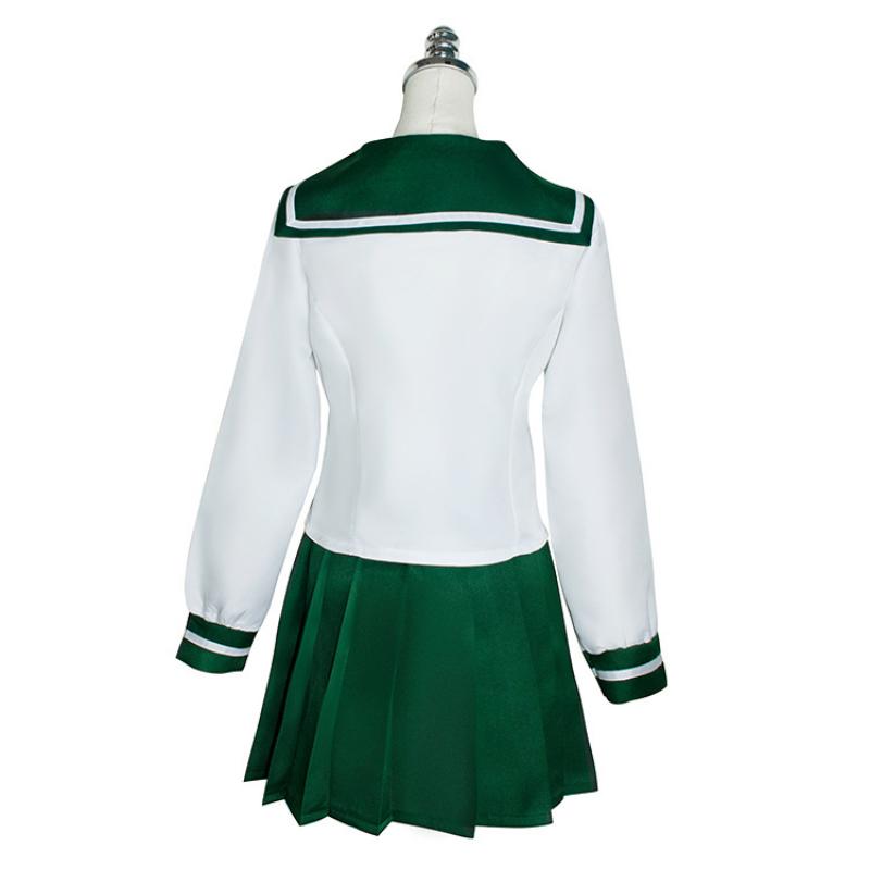 Аниме Косплэй InuYasha Higurashi Kagome женская униформа для девочек рубашка юбка костюм Хэллоуин карнавальные костюмы для взрослых