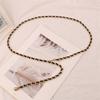 New Gold Metal Waist Chains For Women Lady Long Adjustable Thin Waistband Dress Coat Decorative Straps Girdle Accessories