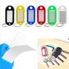 Fashion Key Ring Plastic Key Fobs Hotels Luggage ID Tags 10 Colors Labels Gifts 10pc