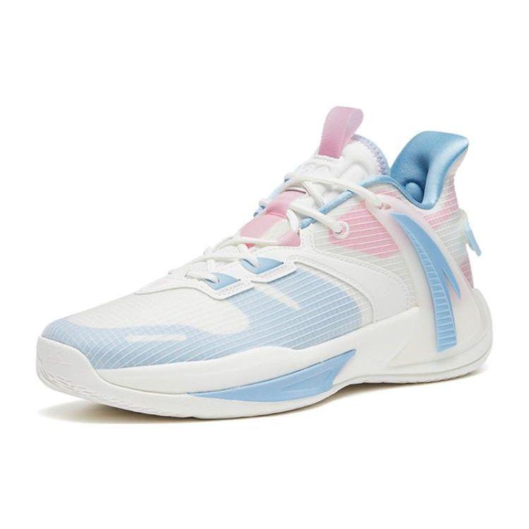 Anta Баскетбольные кроссовки Jump 2.0 GH Shock Absorbing Non-Slip Wear-Stick с низким верхом для мужчин, синие, белые, 112311602-3