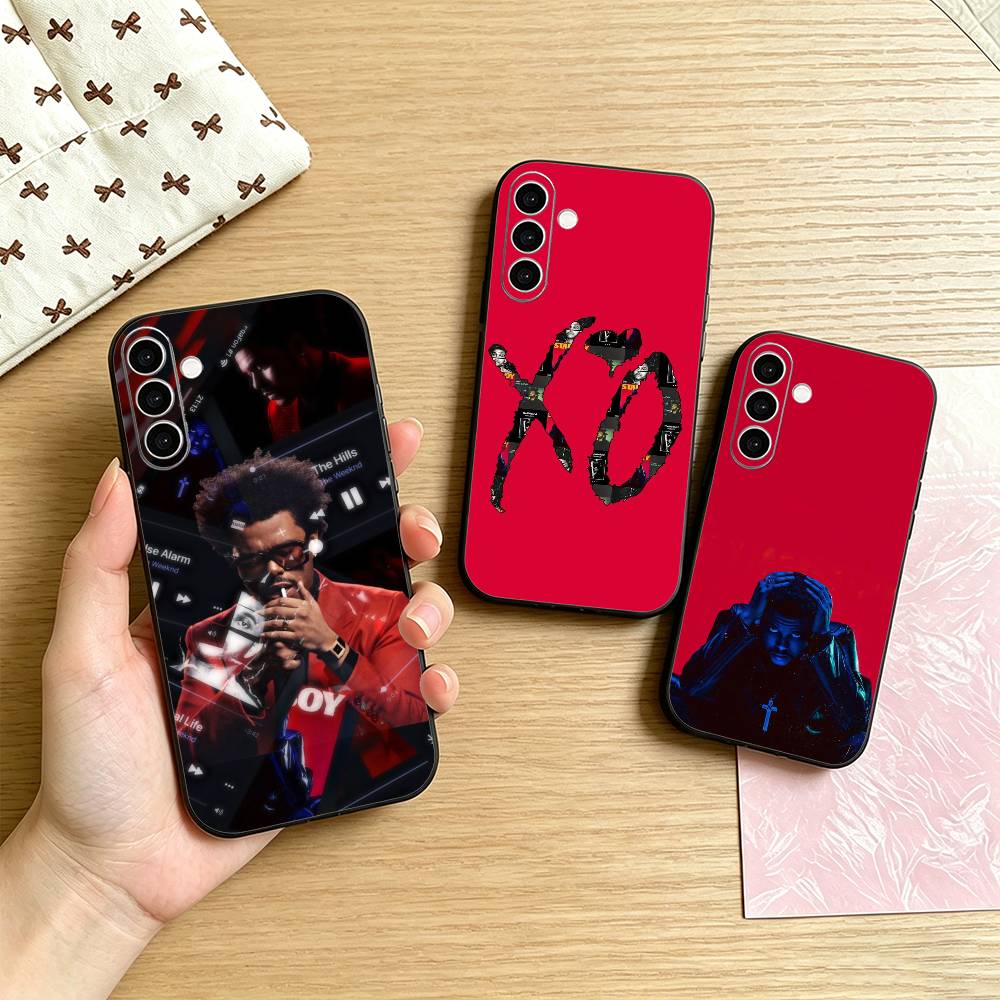 Чехол для телефона The Weeknd XO Singer для Samsung Galaxy A73, A72, A71, A70, A53, A52, A51, Другие Мягкий черный чехол