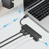 USB-C 3.2 Gen 2 Hub Ultra-Thin 4-Port LogiLink 2xUSB-A 2xUSB-C 10Gb/s