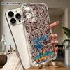 Чехол для телефона: 2D плоский дизайн, подходит для iPhone 18 17 16 15 14 13 Pro, прозрачный чехол с защитой углов, летний пляж, Рождественский и Хэллоуинский подарок