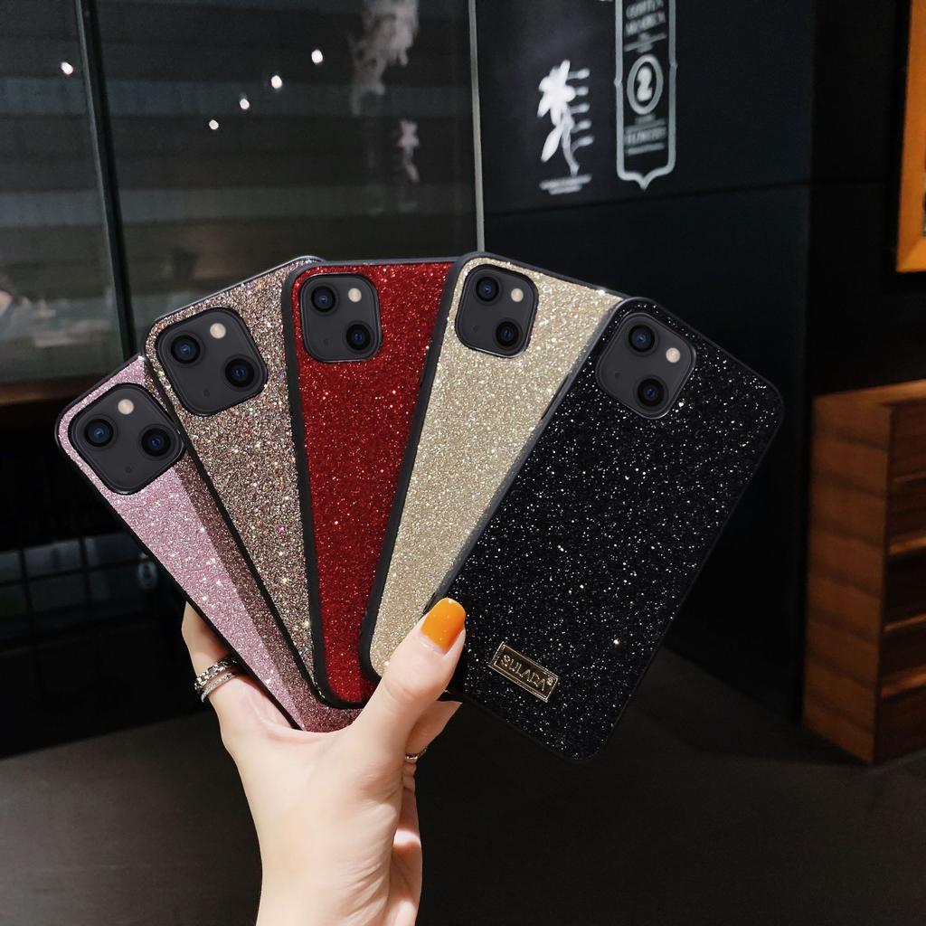 Bling Glitter Case For iPhone 16 Pro Max 15 Plus 14 13 Cover Protective Rhinestone Fashion For Her Woman Girl Luxury