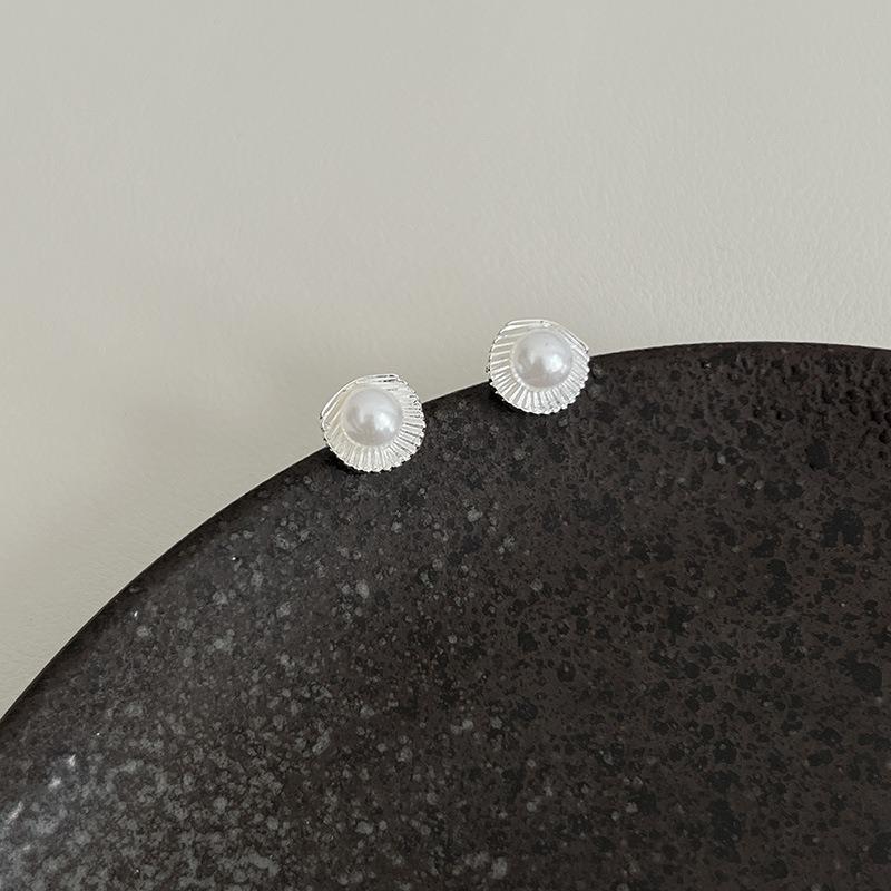 Иглы для ушей из стерлингового серебра S925, новые темпераментные простые и маленькие серьги-пусеты, женские серьги, серьги для пирсинга ушей, серьги, предотвращающие блокировку, ювелирные изделия