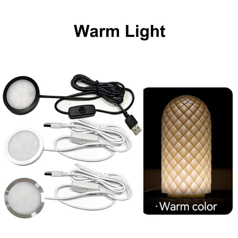 Xiaomi For Bambu Lab LED Lamp Holder Adjustable Light Kit Parts Hardware DIY Model Multicolor Light Aluminum Alloy Shell 001