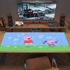 Peppa Pig Print  Cushion Non-slip Laptop Tablet Big Mousepad XXL Mat Mini PC Playmat With Lock edge