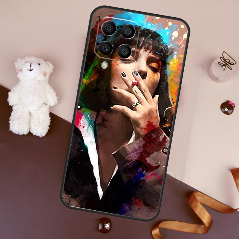 Чехол Mia Pulp Fiction для Samsung Galaxy M06 M53 M13 M31 M11 M35 M55 M15 M56 M36 M16 M12 M32 M52 M14 M34 M54