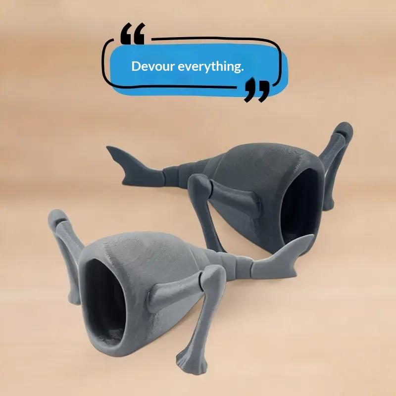 Официальный Аутентичный Глубоководный Гигантский Зверь, Модель Морского Монстра, Игрушка Пожиратель Морей, Абстрактное Настольное Украшение, Подарок на День Рождения