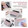 Rechargeable UV LED Nail Light Portable Cordless UV Light Nail Art Dryer UV Nail Lamp  Home Use