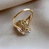 S925 Sterling Silver Flash Oval Pigeon Egg Ring Retro Cold Wind Advanced Sense Index Finger Ring