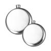 Round Whiskey Flask Stainless Steel 5 or 8 Oz for Social Gatherings