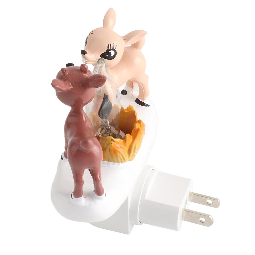 Ночной светильник для костра, мерцающий, смоляной, теплый, милый, портативный, декоративный, 3D, светодиодный, настенный, ночной светильник