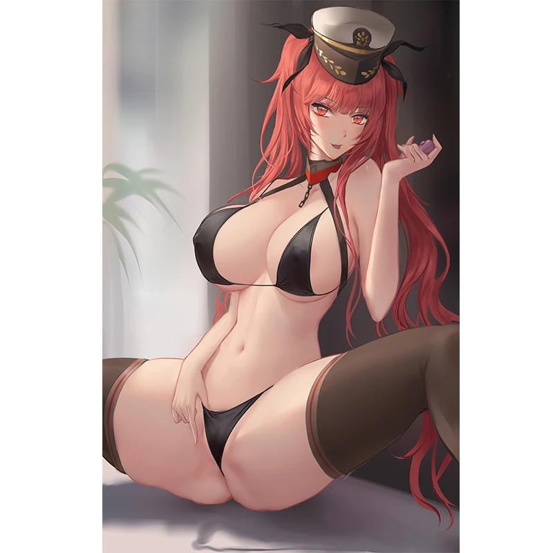 Холст для гостиной, постер на заказ, телесные фиолетовые чулки, сексуальная девушка, изображение на стене спальни