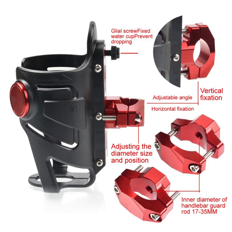 For Bajaj DOMINAR400 Dominar 400 High Quality Motorcycle CNC Accessories Beverage Water Bottle Drink Cup Holder