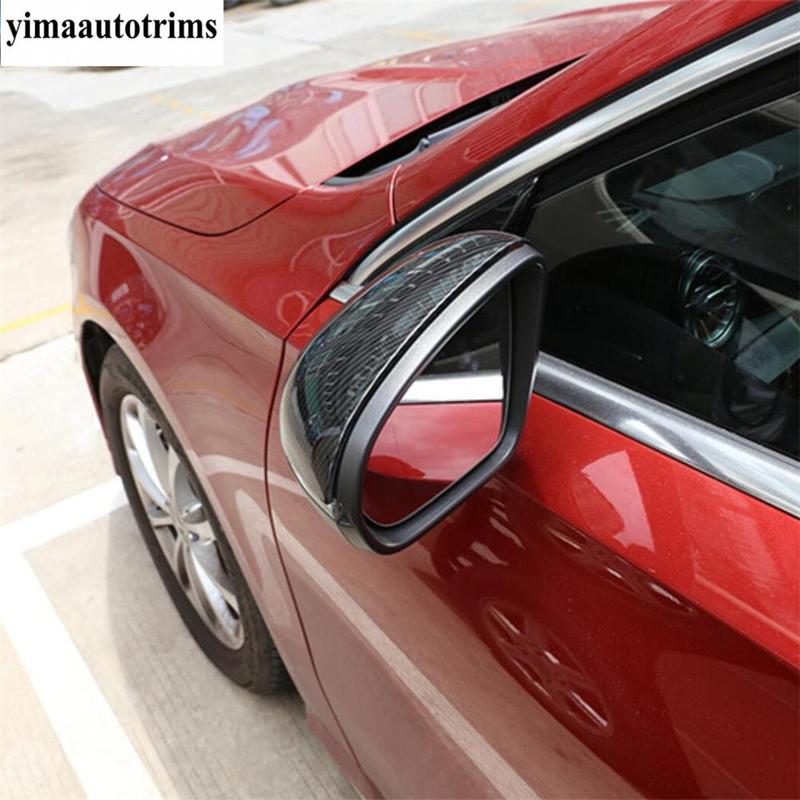 Rearview Mirror Cover Trim For Benz A Class W177 A200 A220 - 2024 / CLA 200 C118 W118 - Carbon Fiber Accessories