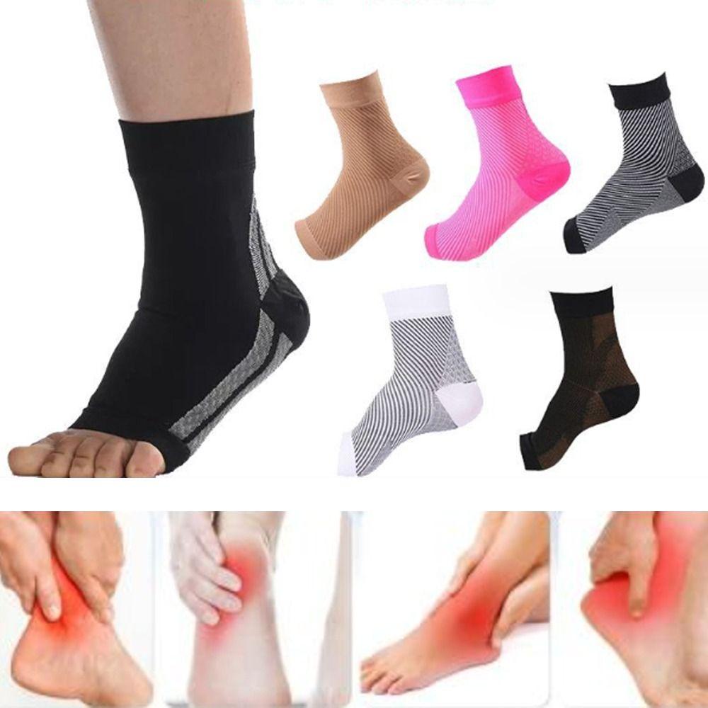 Nylon Neuropathy Socks Foot Protection Compression Ankle Socks Comprex Ankle Sleeves Women Men