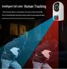 Cross-border Dual-lens WiFi Surveillance Camera with Night Vision, Humanoid Tracking, and Remote Intercom