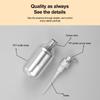 Electroplating Shampoo Bottle PET Press Type Lotion Empty Bottle Bathroom Shower Gel Large-Capacity Soap Dispenser