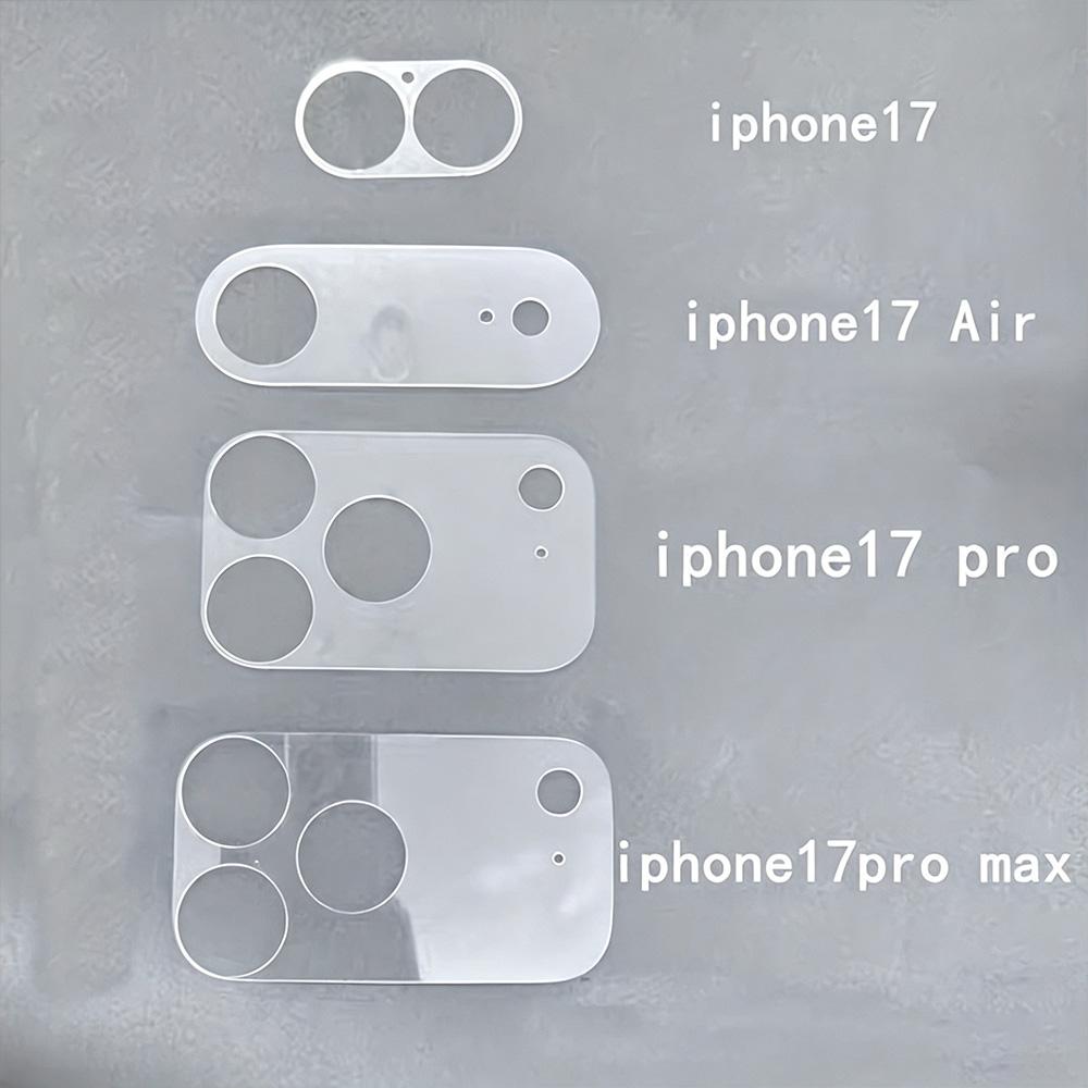 NNBILI 5 шт. Матовый защитный экран для линз iPhone 18 17 Pro Max/Pro/Air/17, вырезанный с высокой точностью, твердость 9H, защита от царапин, отпечатков пальцев 4