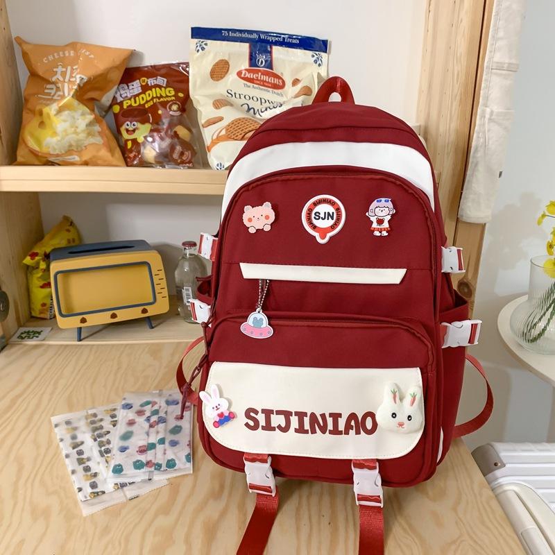 Рюкзак Младшей Средней Школы Мультфильм Симпатичные Женщины Школьный Портфель Студентов Колледжа