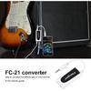 Телефонный разъем, Конвертер разъема Flanger FC-21 для электрогитары, баса на мобильный телефон