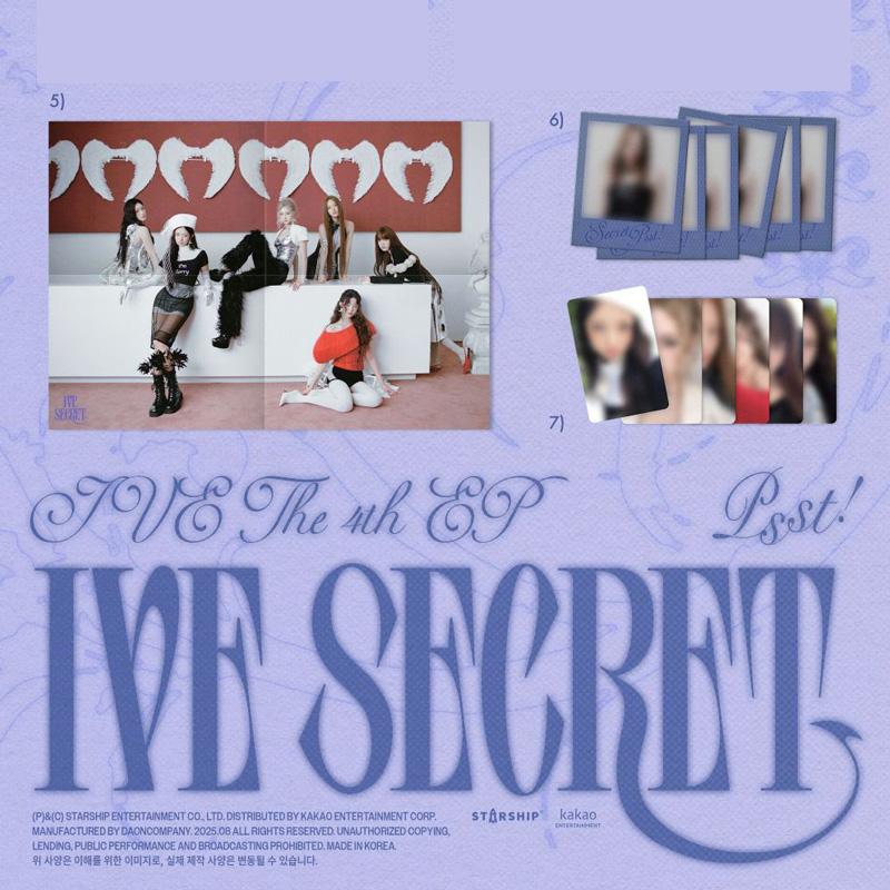 IVE 4th Mini Album [IVE SECRET] (Standard / Limited Ver.)