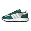 adidas Originals Retropy E5 Ретро Кожа Амортизация Нескользящие Износостойкие Низкие Повседневные Кроссовки для Бега Унисекс Зеленый GY1132