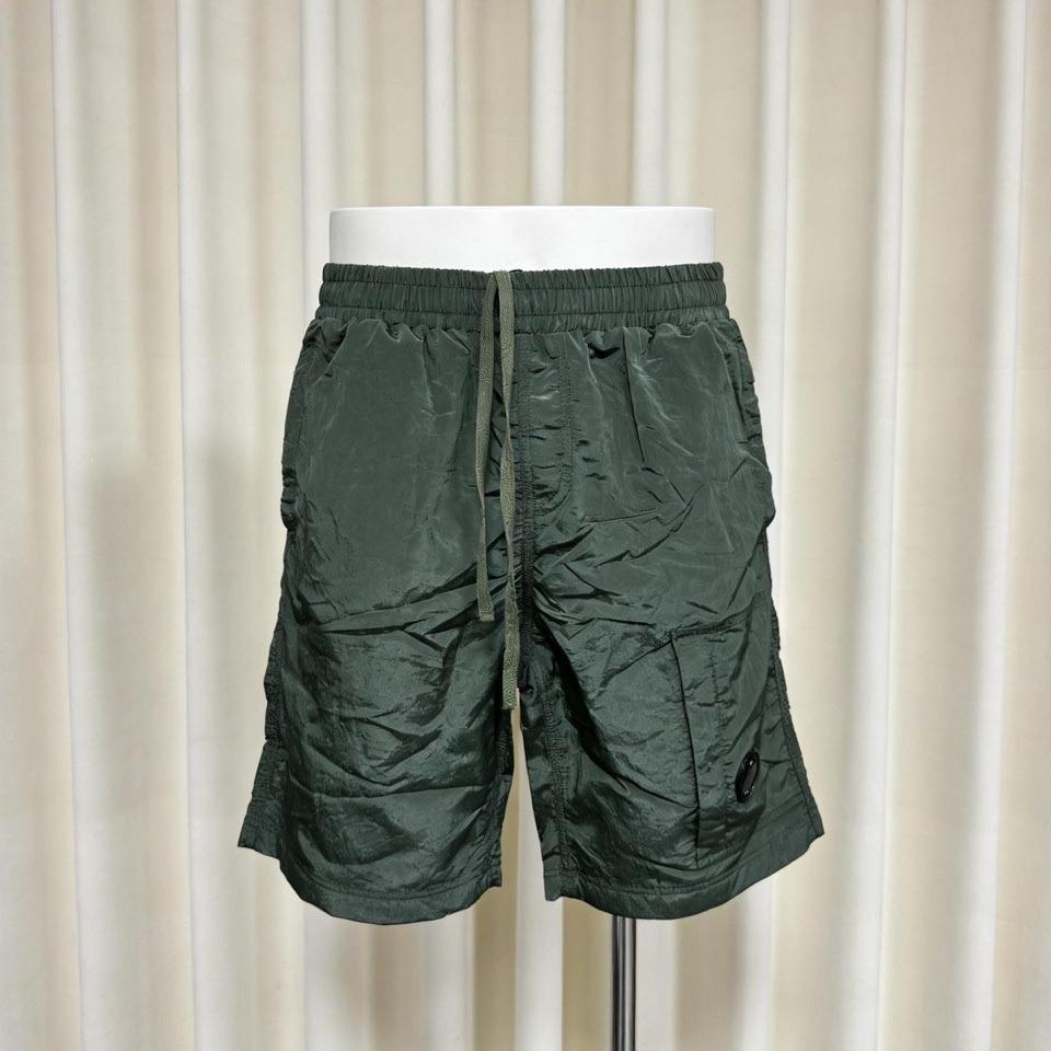 FlowStreet Y2K Style Men's Casual Pants, Mirror Detail Drawstring Street Style, Casual Summer Boyfriend-style Short Pants