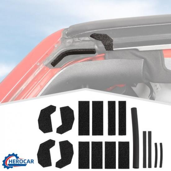 17Pcs Anti-leaking Hardtop Leak Repair Seal Kit for Jeep Wrangler JK Accessories