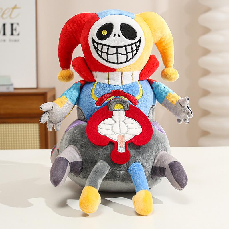 35CM Poppy Playtime 5 Clown Monster Plush Toy Soft Stuffed Game Character Doll For Game Enthusiasts Collectors Home Decor