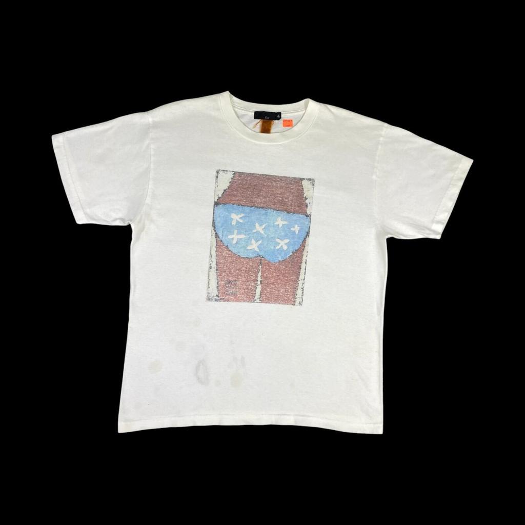 Vintage Graphic T-Shirt 90s Style, Abstract Art Print Tee Unisex Casual Streetwear, Retro Graphic Short Sleeve Shirt Artistic Streetwear Top
