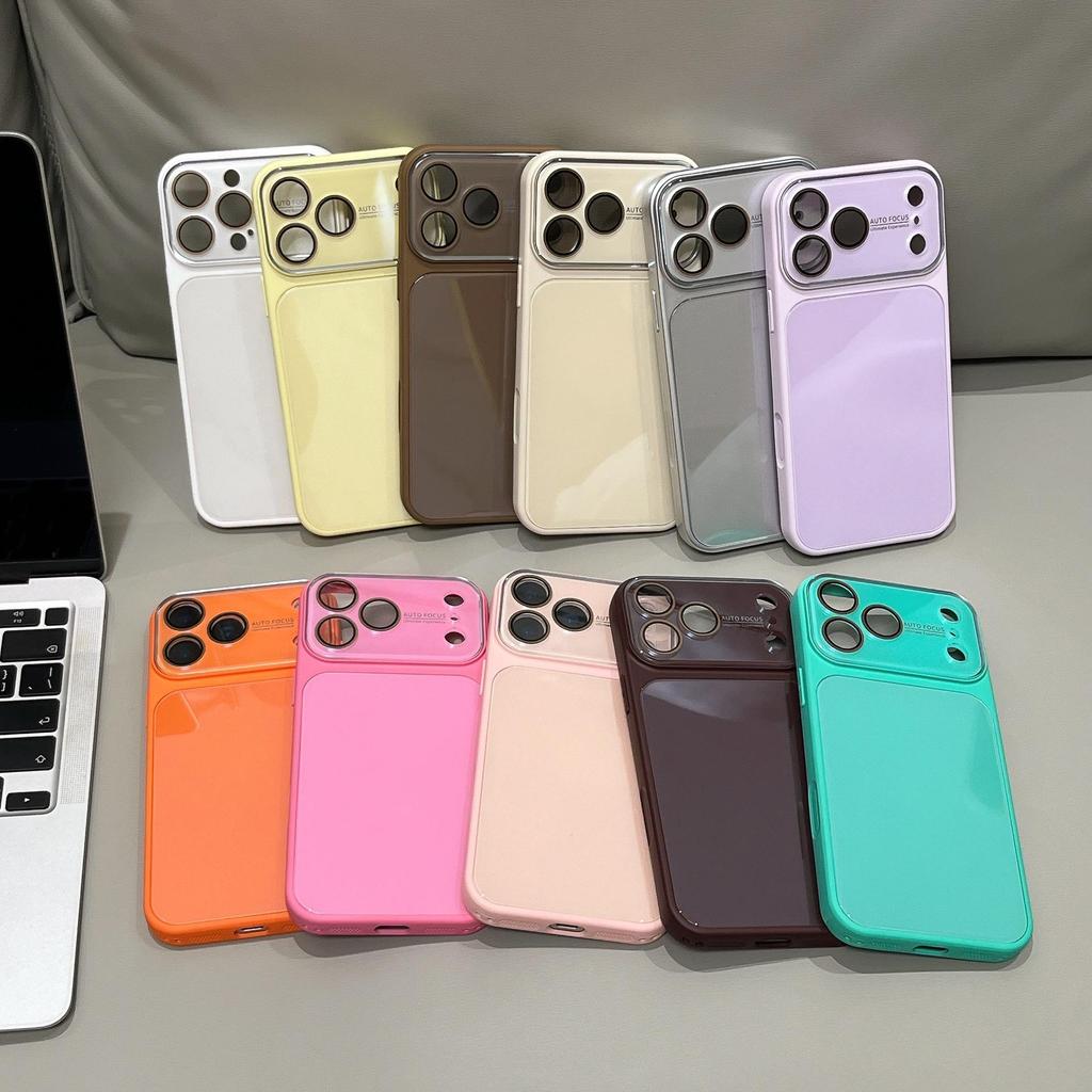 Премиальный чехол для iPhone 17 Pro Max конфетного цвета: Прочный, Простой Дизайн